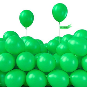 Partywoo Clover Green Balloons 50 Pcs 5 Inch Malachite Green Balloons Green Balloons For Balloon Garland Balloon Arch As Party