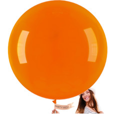 Partywoo Tangerine Orange Balloons 4 Pcs 36 Inch Large Dark Orange Balloons Big Deep Orange Balloons For Balloon Garland Or Ba