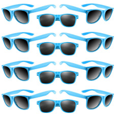 Tuparka 20 Pack Kids Sunglasses Bulk For Summer Pool Party Favors Birthday Parties Goody Bag Fillers Blue