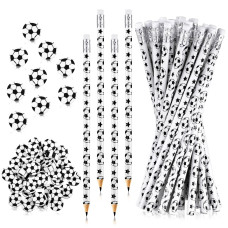 Tinlade 36 Pcs Sports Pencils For Kids Fun Wooden Pencils Boys Pencils For Kids Sports Themed Birthday Party Favors School Offic