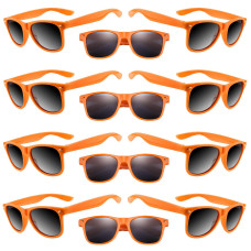 Tuparka 20 Pack Kids Sunglasses Bulk For Summer Pool Party Favors Birthday Parties Goody Bag Fillers Orange