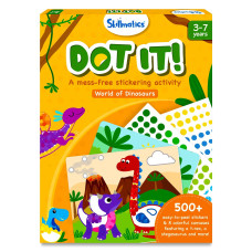 Skillmatics Art Activity Dot It Dinosaurs No Mess Sticker Art For Kids Craft Kits Diy Activity Gifts For Boys Girls Ages