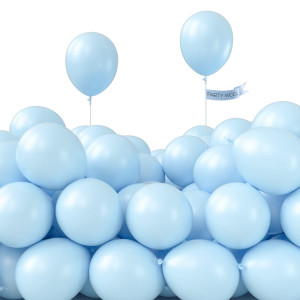 Partywoo Pastel Blue Balloons 50 Pcs 5 Inch Pale Blue Balloons Blue Balloons For Balloon Garland Or Balloon Arch As Birthday P