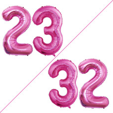 Goer Number 23 Balloons For 23Rd Birthday Party Decorations 42 Inch Jumbo Foil Helium 32 Balloons For 32Nd Birthday Party Decora