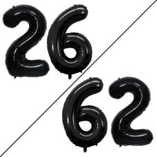 Goer Number 26 Balloons For 26Th Birthday Party Decorations 42 Inch Jumbo Foil Helium 62 Balloons For 62Nd Birthday Party Decora