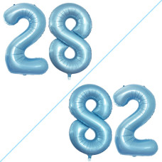 Goer Number 28 Balloons For 28Th Birthday Party Decorations 42 Inch Jumbo Foil Helium 82 Balloons For 82Nd Birthday Party Decora