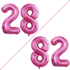 Goer Number 28 Balloons For 28Th Birthday Party Decorations 42 Inch Jumbo Foil Helium 82 Balloons For 82Nd Birthday Party Decora