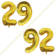 Goer Number 29 Balloons For 29Th Birthday Party Decorations 42 Inch Jumbo Foil Helium 92 Balloons For 92Nd Birthday Party Decora