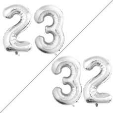 Goer Number 23 Balloons For 23Rd Birthday Party Decorations 42 Inch Jumbo Foil Helium 32 Balloons For 32Nd Birthday Party Decora