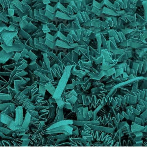 Mmvolesy Teal Solid Colored Crinkle Paper Filler For Gift Wrap And Basket Filler For Gift Box Filling Cut Paper Shred Filler 1Lb