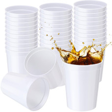 Yungyan 16Oz Stadium Plastic Cups Blank Reusable Drink Tumblers Stadium Cups Party Cups For Birthday Party Events Baby Shower