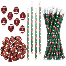 Tinlade 36 Pcs Sports Pencils For Kids Fun Wooden Pencils Boys Pencils For Kids Sports Themed Birthday Party Favors School Offic