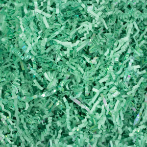 Magicwater Supply 2 Lb Diamond Mint Green Crinkle Cut Paper Shred Filler Great For Gift Wrapping Basket Filling Birthdays