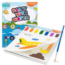 Yplus Paint With Water Books For Toddler Watercolor Coloring Paper For Kids Ages 13 24 Magic Book Art Craft Gift For Drawin