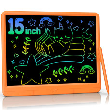 Lcd Writing Tablet15 Inch Doodle Board For 312 Kids Colorful Screen Note Taking Tablet Electronic Magic Drawing Pad Educationa