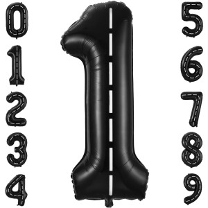 Race Car Number 1 Balloons 40 Inch Racing Car 1St Birthday Balloons Two Fast Balloon Race Track Black 1 Balloon Number For Cars