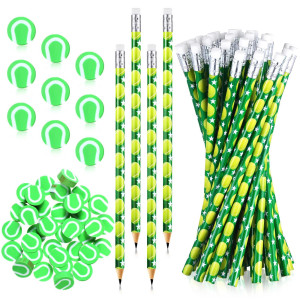 Tinlade 36 Pcs Sports Pencils For Kids Fun Wooden Pencils Boys Pencils For Kids Sports Themed Birthday Party Favors School Offic