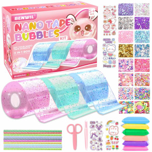 Nano Tape Bubble Kit For Kids With Stepbystep Video Tutorials Nano Tape Bubbles