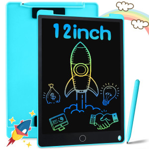 Toddler Toys 3 4 5 6 Year Old Boy Birthday Gifts Lcd Writing Tablet For Kids 12 Inch Autism Sensory Toys Travel Toys For Toddle