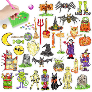 Kids Diamond Art Stickers Kits 5D Diy Paint By Numbers Gem Art Crafts For Children And Adults Diamond Dots Mosaic Kits For Girls