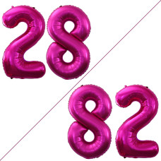 Goer Number 28 Balloons For 28Th Birthday Party Decorations 42 Inch Jumbo Foil Helium 82 Balloons For 82Nd Birthday Party Decora