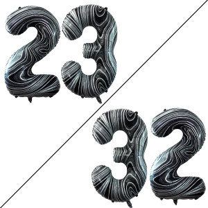 Goer Number 23 Balloons For 23Rd Birthday Party Decorations 42 Inch Jumbo Foil Helium 32 Balloons For 32Nd Birthday Party Decora