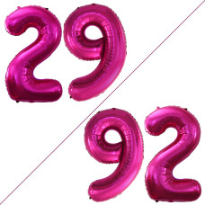 Goer Number 29 Balloons For 29Th Birthday Party Decorations 42 Inch Jumbo Foil Helium 92 Balloons For 92Nd Birthday Party Decora