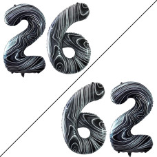 Goer Number 26 Balloons For 26Th Birthday Party Decorations 42 Inch Jumbo Foil Helium 62 Balloons For 62Nd Birthday Party Decora