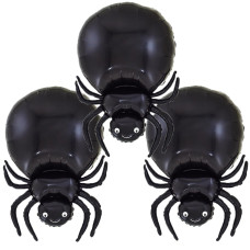 Hadckja Spider Balloons Halloween Balloons Spider Foil Balloons For Spiderthemed Party Birthday Party Supplies Decorations Hall