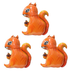 Hadckja Squirrel Balloon Thanksgiving Balloons Squirrel Balloons For Fall Harvest Thanksgivingthemed Party Birthday Party Suppl