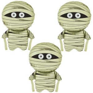 Hadckja Mummy Balloon Halloween Balloons Mummy Foil Balloons For Halloweenthemed Party Supplies Decorations Halloween Party Dec