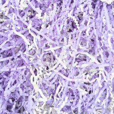 Amsthow Crinkle Cut Paper Shred Basket Filler 12 Lb Diamond White And Purple Gift Wrap Box Stuffing Raffia Cut Shredded Grass F