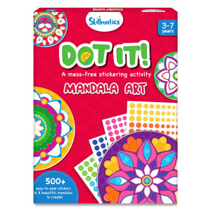 Skillmatics Art Activity Dot It Mandala Art No Mess Sticker Art For Kids Craft Kits Diy Activity Scrapbooking Gifts For G