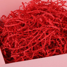 Obmmirao 05 Lb Red Crinkle Cut Paper Shred Filler For Gift Wrapping Basket Filling Decorative Grass Shredded Paper For Gift