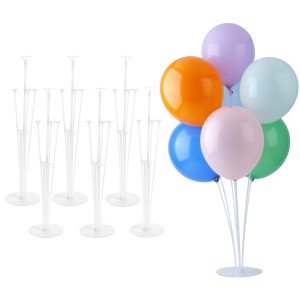 Znhis Balloon Stand Kit 6 Sets Balloon Sticks Balloon Holders For Table Balloon Stands For Table Balloon Centerpiece Stand