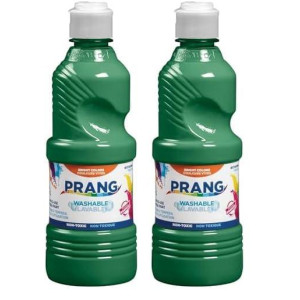 Prang Washable Tempera Paint Green 16 Oz 1 Count Pack Of 2