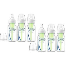 Dr. Brown'S Bottles 6 Count (8 Oz), Option Bottles Can Be Used With Or Without The Vent