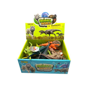 countertop Display Assorted Dinosaur Figurine - Pack of 20