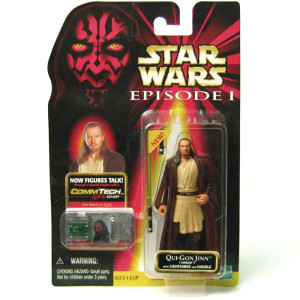 Star Wars Episode 1 Quigon Jinn Naboo Action Figure