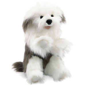 Folkmanis Sheepdog Hand Puppet Multicolored 2029