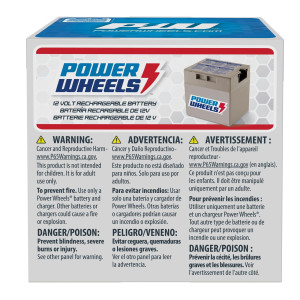 Power Wheels Fisherprice Power Wheels 12Volt Rechargeable Batteryreplacement Battery For Power Wheels Rideon Vehicles