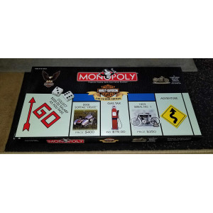 Harleydavidson Live To Ride Collectors Edition Monopoly Board Game