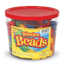 Learning Resources Beads In A Bucket Set Of 110 Ages 3 Lacing Beads Fine Motor Skillsback To School Suppliesteacher Suppl