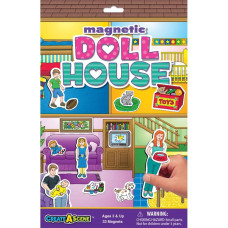 Lauri Createascene Doll House Magnetic Playset Portable Messfree Magnet Activities Creative Fun For Ages 3