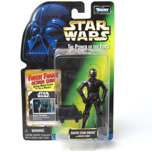 Star Wars Power Of The Force Freeze Frame Death Star Droid Action Figure