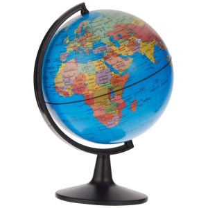 Elenco Edutoys 5 Desktop Political Globe Blue