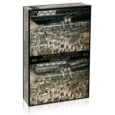 Waterloo Station 1000 Piece Jigsaw Puzzle Sustainable Puzzle For Adults Premium 100 Recycled Board Great Gift For Adults