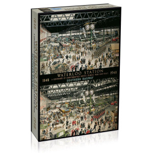 Waterloo Station 1000 Piece Jigsaw Puzzle Sustainable Puzzle For Adults Premium 100 Recycled Board Great Gift For Adults