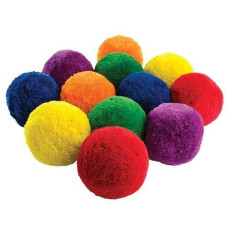 Us Games Fleece Balls Dozen