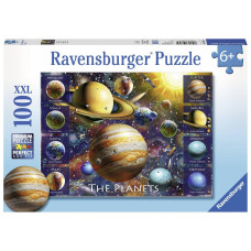 Ravensburger 108534 The Planets Jigsaw Puzzles Blue 19 X 14